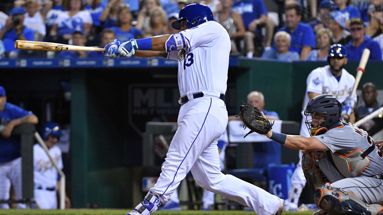 Salvy, Morales, Hosmer lead monster day by Royals' offense in 10-3 rout of Detroit